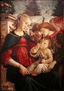 Sandro Botticelli Virgin and child with two angels china oil painting artist